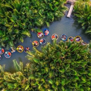 Hoi An ancient town and basket boat half day trip